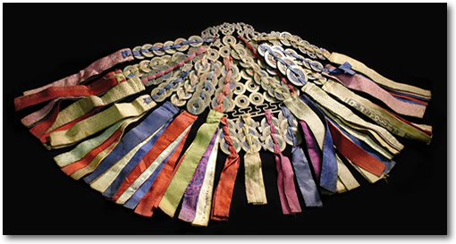 Lot 438, PANAMA, Banco de Panama, 50 Pesos, (ND) circa 1869, P-S725 Korean wedding ceremonial chatelaine,
