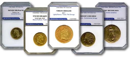 Dominion Grading Service Certified Rare Coins Dominion Grading Service Certified Rare Coins