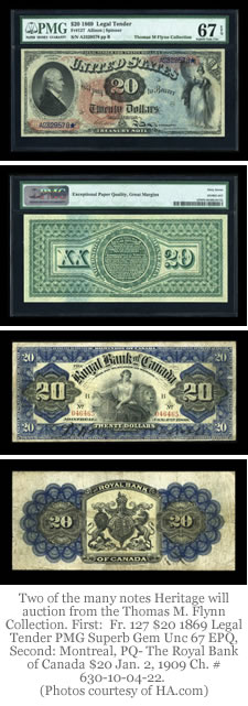 Two Thomas M. Flynn Collection Notes