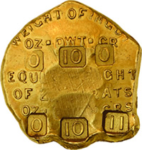 Type 1 Adelaide Assay Office Ingot