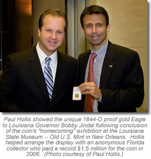 Paul Hollis and Louisiana Governor Bobby Jindal