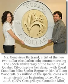 Genevieve Bertrand and William Woodruff