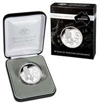 2008 $5 Norther Territory Silver Coin and Case 2008 $5 Norther Territory Silver Coin and Case