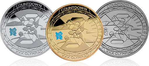 2009 UK Countdown to London 2012 &pound;5 Coins