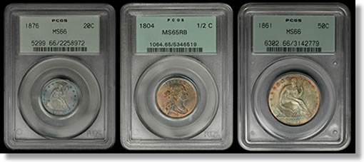Teletrade To Auction Special Collection of PCGS "Green Holder" Coins on Sunday, June 1, 2008 PCGS Green Holder Coins