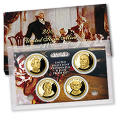2008 Presidential $1 Dollar Coin Proof Set
