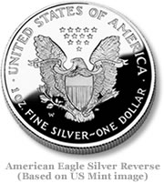 American Eagle Silver Reverse