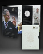 The special 2008 Prince of Wales 60th Birthday Crown Presentation Folder 