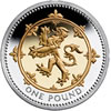 25th Anniversary £1 Silver Lion Rampant