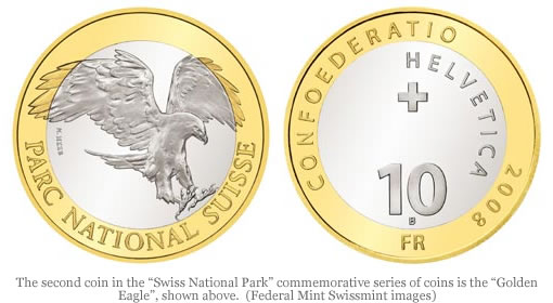 Swissmint Golde Eagle Commemorative Coin