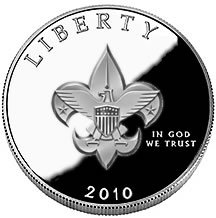 Boy Scouts of America Commemorative Coin Mockup