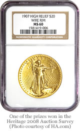 Saint-Gaudens $20 gold coin