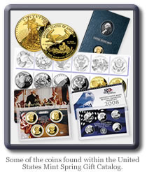 United States Mint Spring Catalog Coins