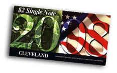2008 Cleveland First Day $2 Single Notes