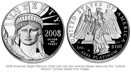 2008 Platinum Proof Coin