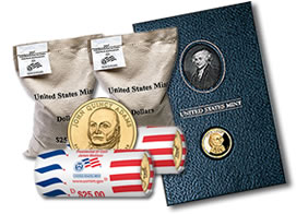 US Mint Presidential $1 Coin Products in May