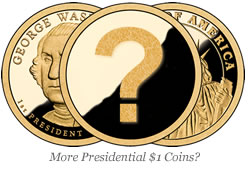Question in Presidential $1 Coin