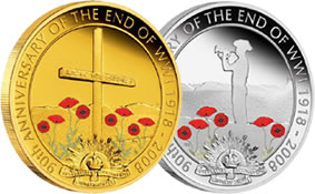 90th Anniversary of the End of World War I 1918-2008