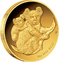 First Australian Koala Proof Coin Series 