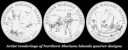 Northern Mariana Islands Commemorative Quarter Finalist Designs