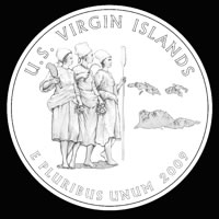 Virgin Islands commemorative quarter design: Three Queens