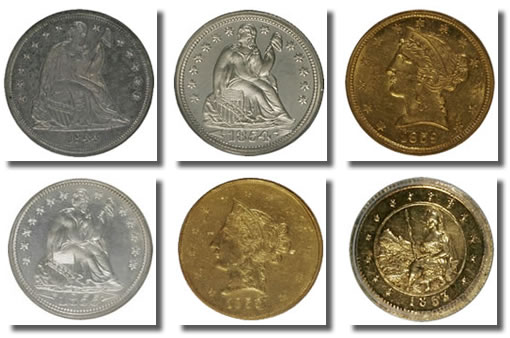 Heritage auctioned rare coins