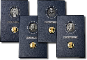 2008 Presidential $1 coin Historical Signature Sets
