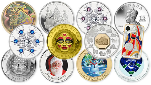 Royal Canadian Mint Latest 2008 Coin Products