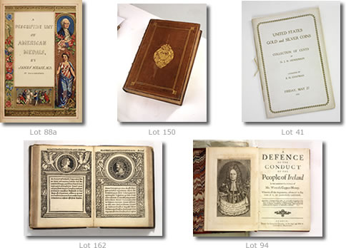 George Frederick Kolbe/Fine Numismatic Books Auction 107 & 108 Highlights