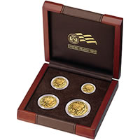 2008 American Buffalo Gold Uncirculated Four-Coin Set 