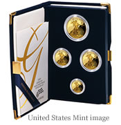 American Eagle Gold Proof 4-coin set