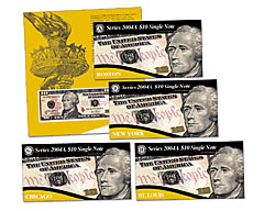 First Series 2004A $10 Single Notes for Collectors