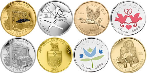 Royal Canadian Mint's First Collector Coins of 2009 