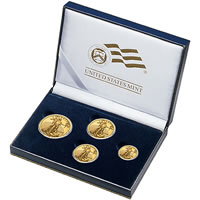 2008 American Eagle Gold Uncirculated Four-Coin Set 