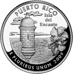 2009 Commonwealth of Puerto Rico Quarter 