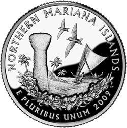 2009 Commonwealth of the Northern Mariana Island Quarter 