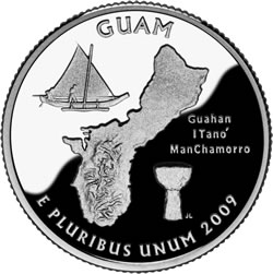 2009 Guam Quarter 