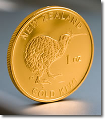 New Zealand Mint 1 OZ Gold Bullion Coin