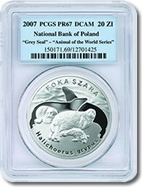 PCGS certified Polish Mint coin
