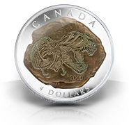 2009 $4 Silver Coin – Tyrannosaurus Rex