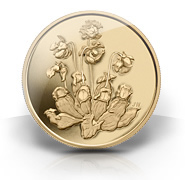 2009 Pure Gold $350 Pitcher Plant Coin