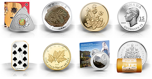 Royal Canadian Mint 2009 Collector Coins - Second Product Releases
