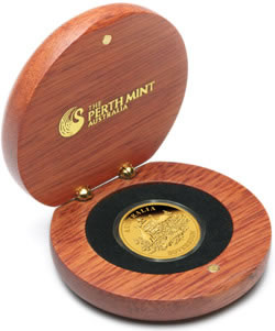 2009 Perth Mint Gold Proof Sovereign packaging