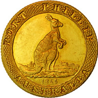 Port Phillip Kangaroo Office Gold Coin