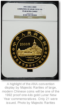 1992 1K Gold Lunar New Year Chinese Coin