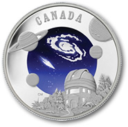 2009 International Year of Astronomy $30 Canadian Silver Coin