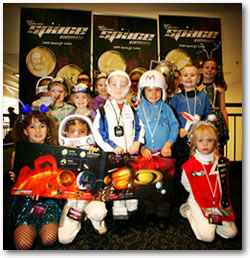 Young Collectors dressed to impress!