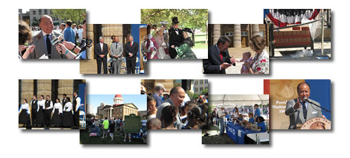 2009 Lincoln Cent Professional Life Illinois Event Photo Collage