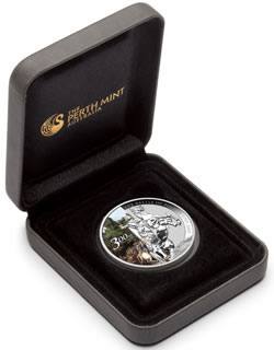 Battle of Poltava 1 oz Silver Bullion Coin Packaging