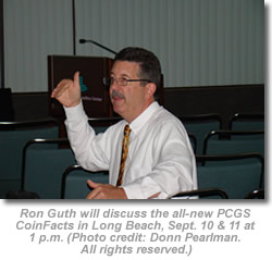 Ron Guth discusses PCGS CoinFacts.